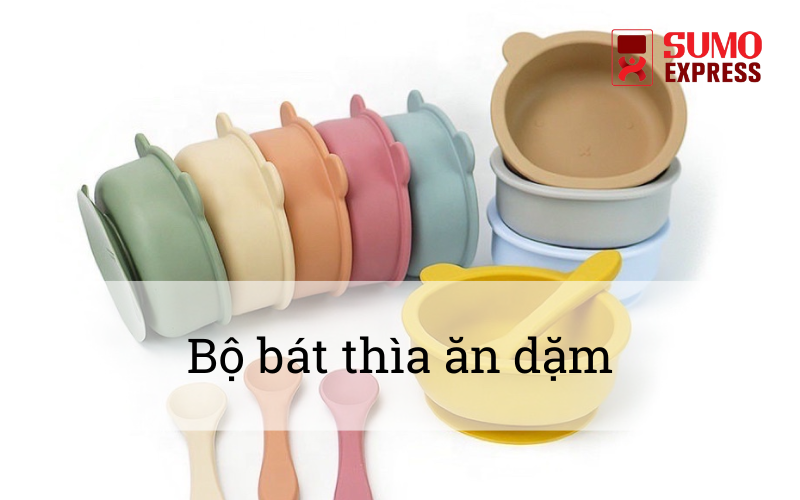 Bộ bát thìa ăn dặm
